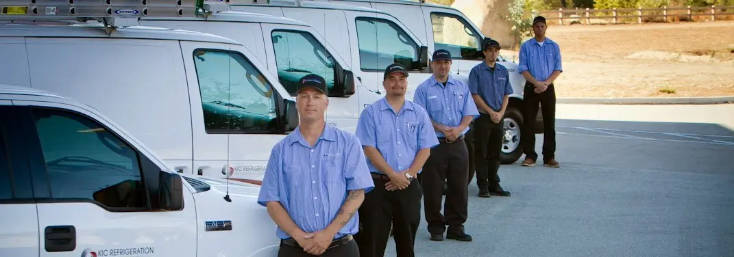 KIC Refrigeration crew ready for Mini Split Repair jobs across Old Orchard Beach